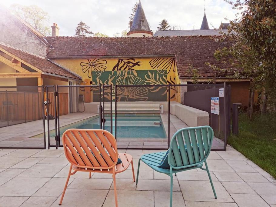 Domaine De Tardais, Ideal Famille Avec Piscine Et Nombreux Loisirs Senonches Zewnętrze zdjęcie